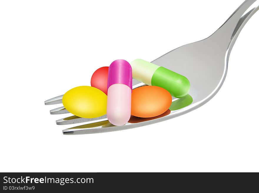 To eat only some pills every day is not the best regimen. To eat only some pills every day is not the best regimen.