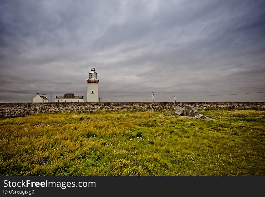 Ireland, Lighthouse In Loop Head