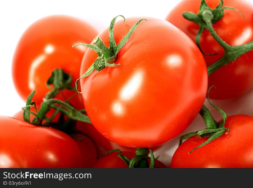 Tomato isolated on white background. Tomato isolated on white background