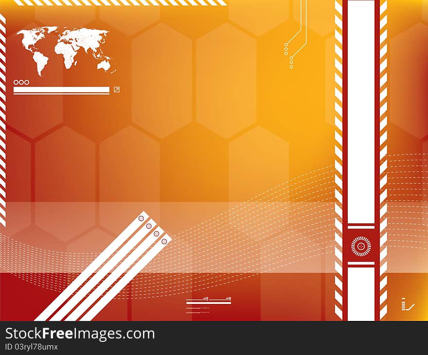 Technology Background Vector