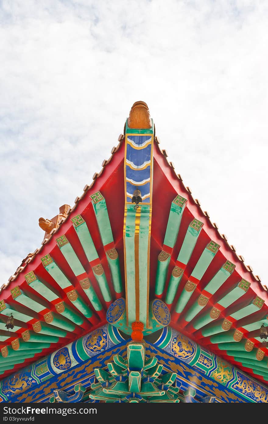 Chinese temple in Thailand