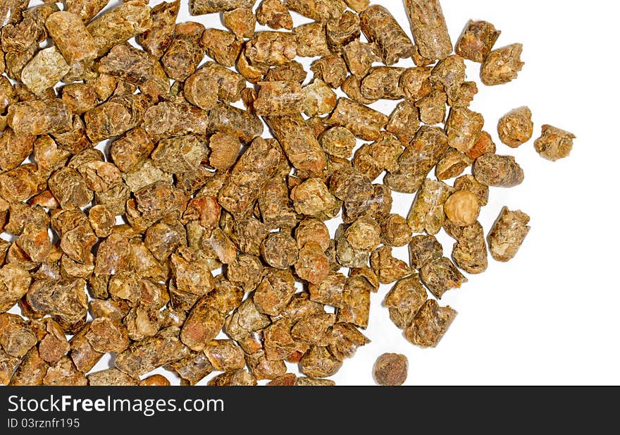 Citrus pulp pellets