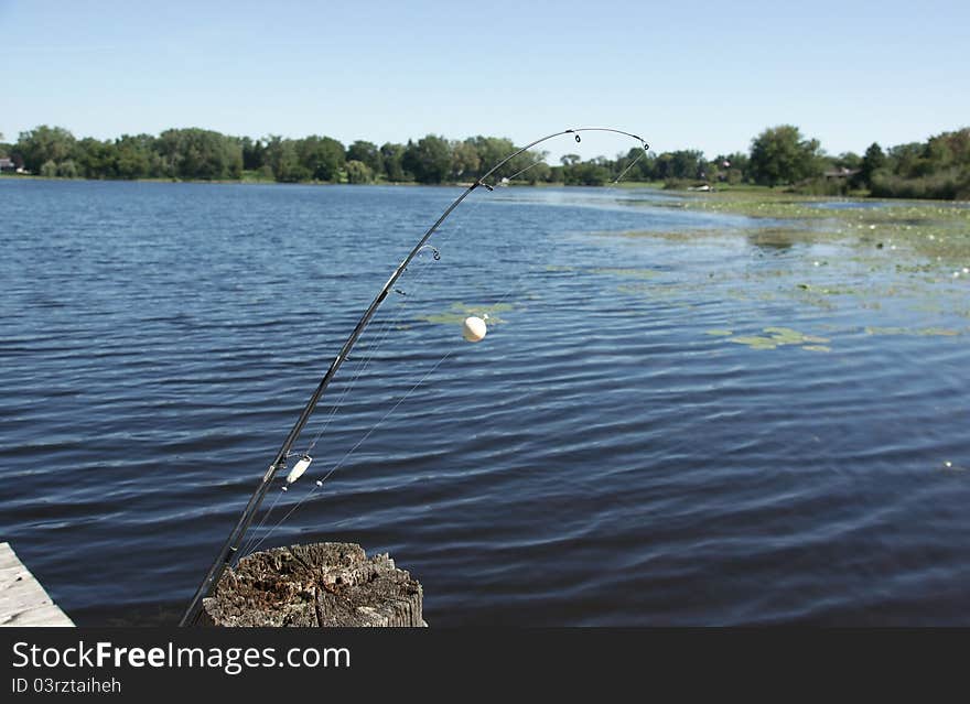 Fishing vacation in Illinois