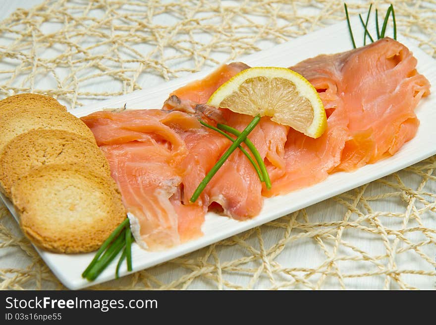 Smoked salmon