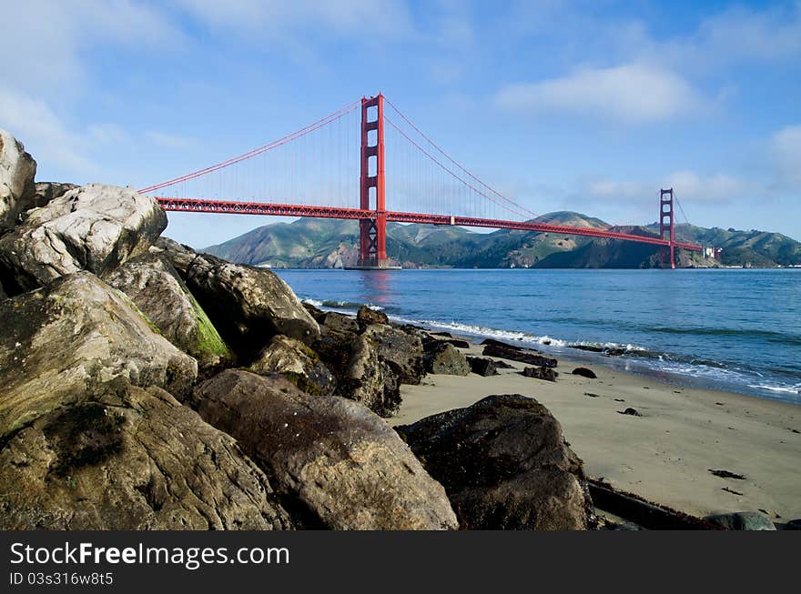 Morning Light Over Golden Gate Bridge