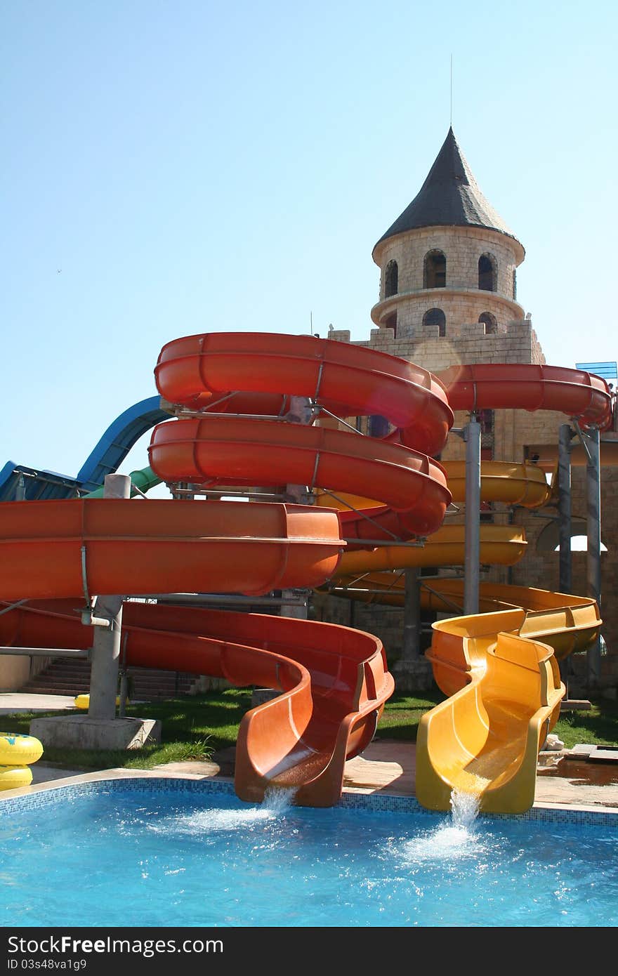 Aqua Land in Nesebar, Bulgaria. Aqua Land in Nesebar, Bulgaria