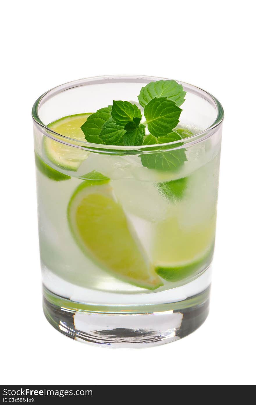 Mojito in glass