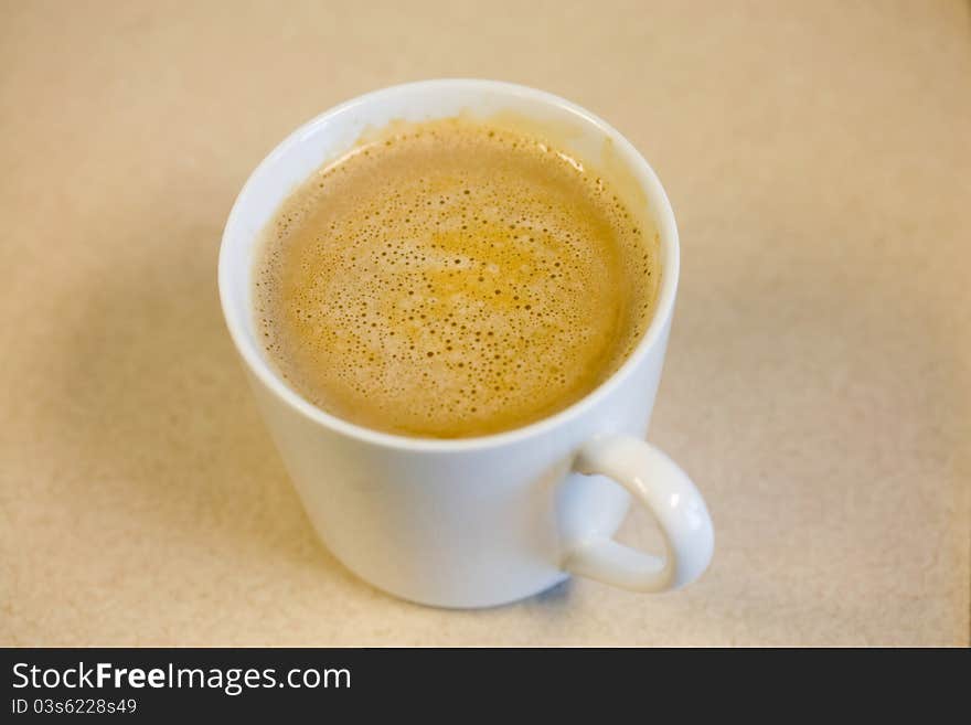 Coffee on Counter