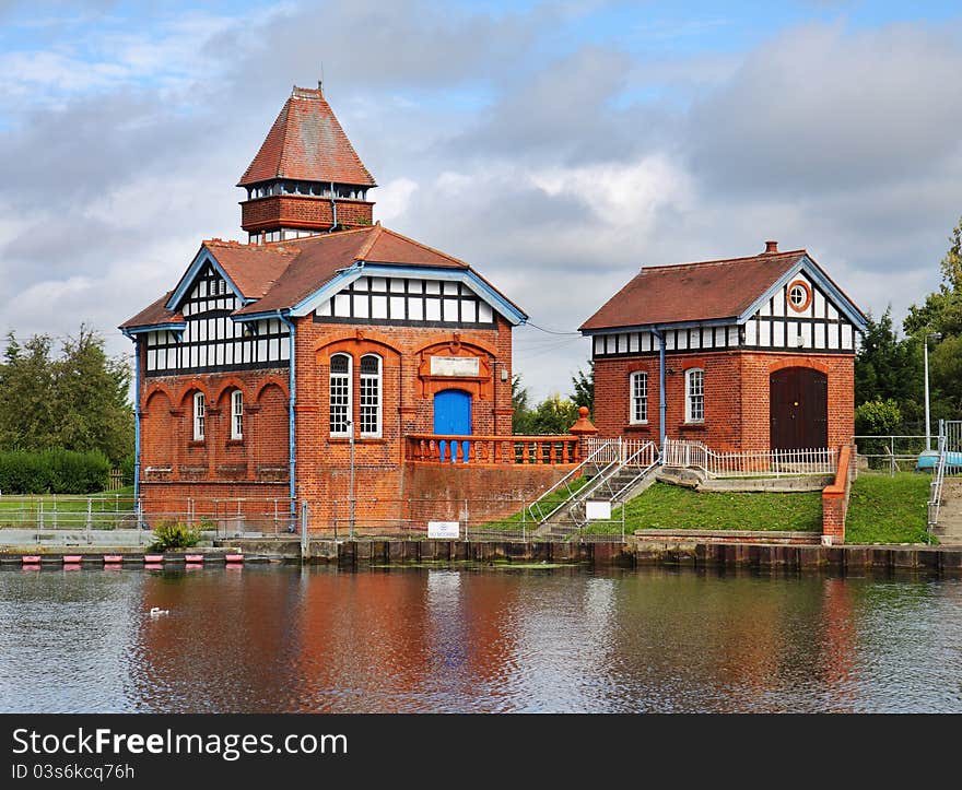 Water Treatment works on the River Thames