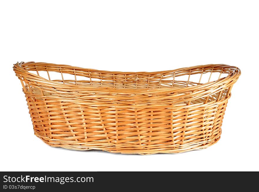 Basket Isolated On White Background