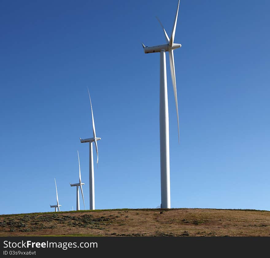 Wind energy technologies.