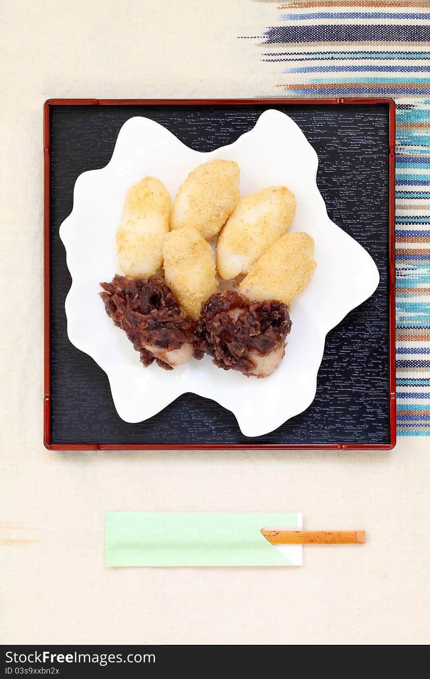 Japanese traditional dumpling