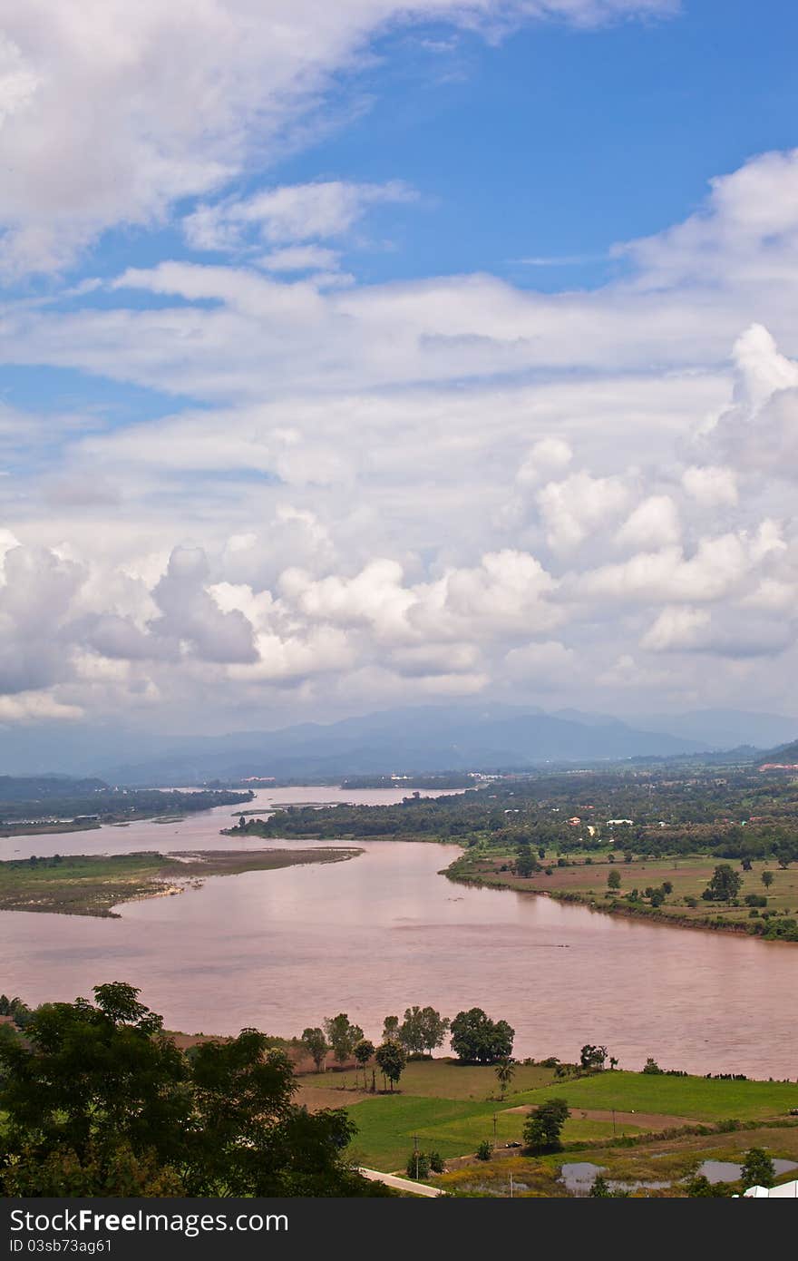 Mekong River view