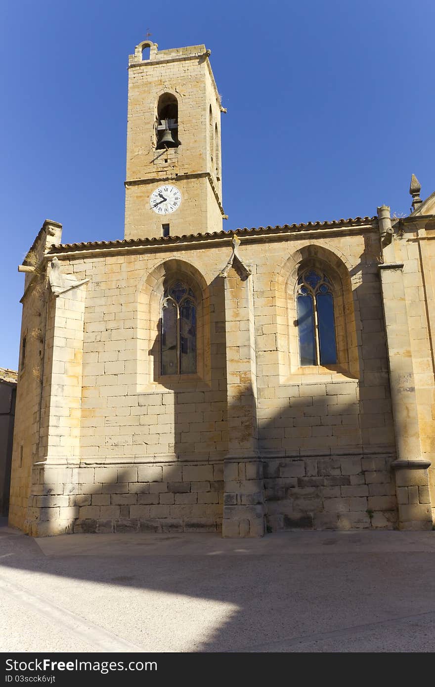 Medieval church located in Verdu