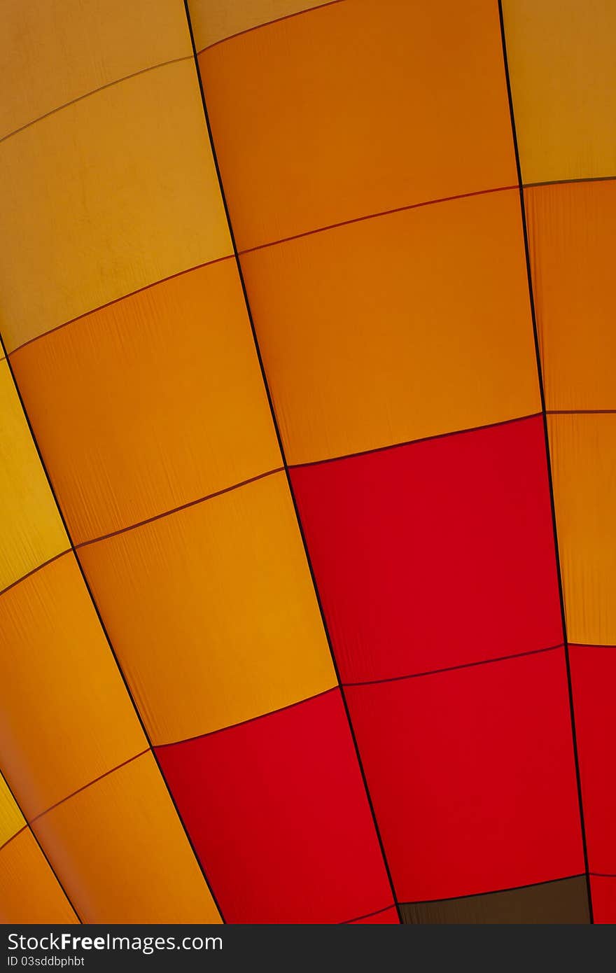 Hot Air Balloon Close Up