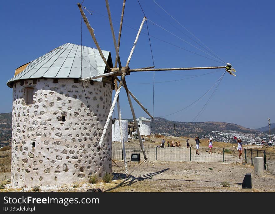 The old mills in Turkey