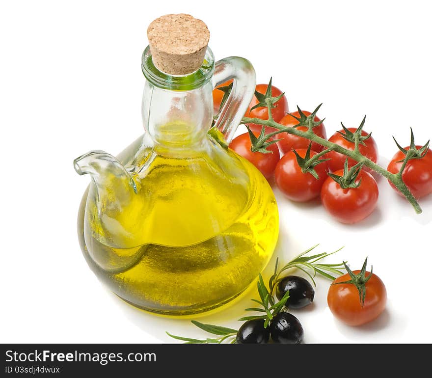 Olive oil and tomatoes