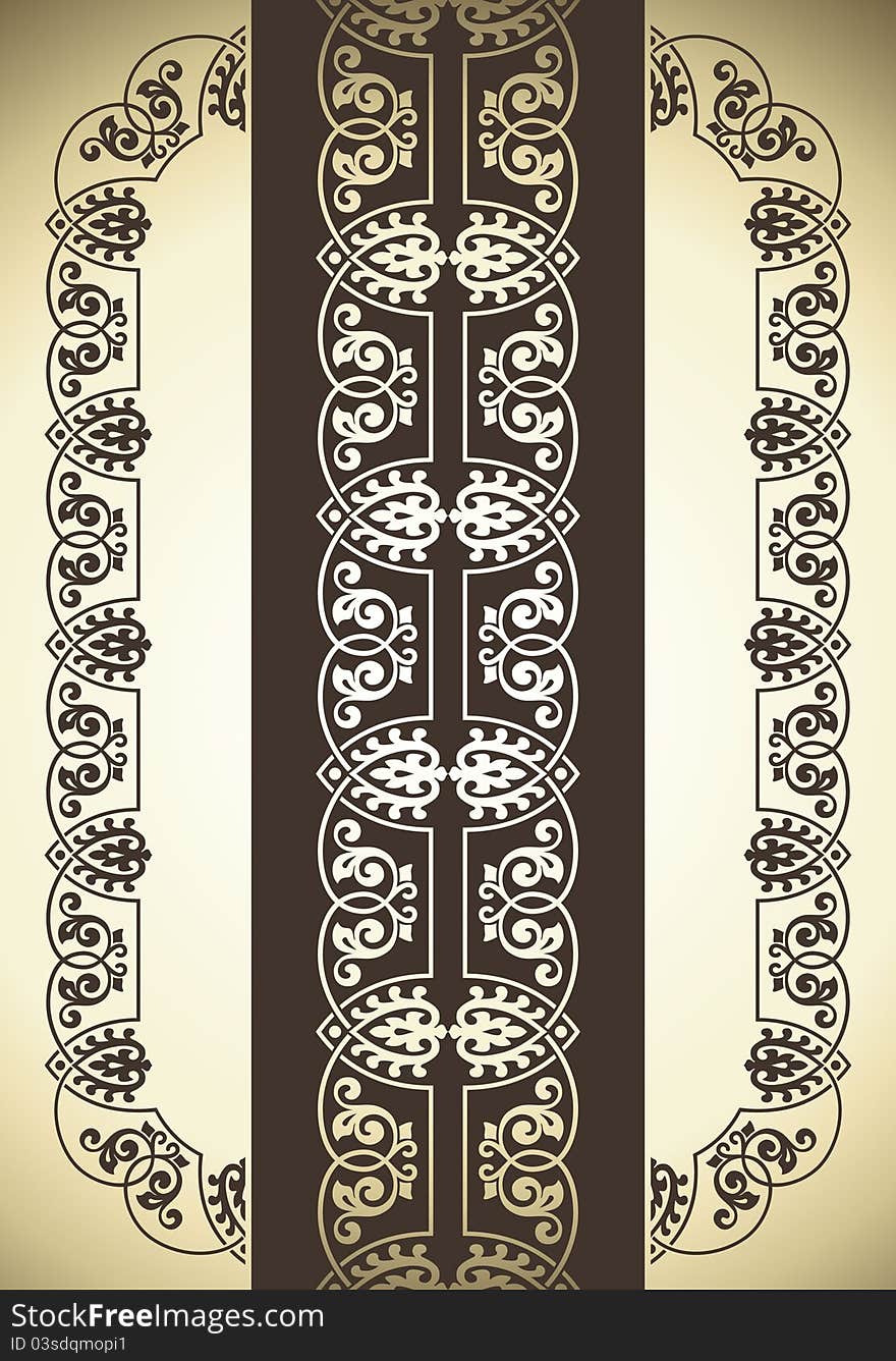 Vector set of ornate page decor elements