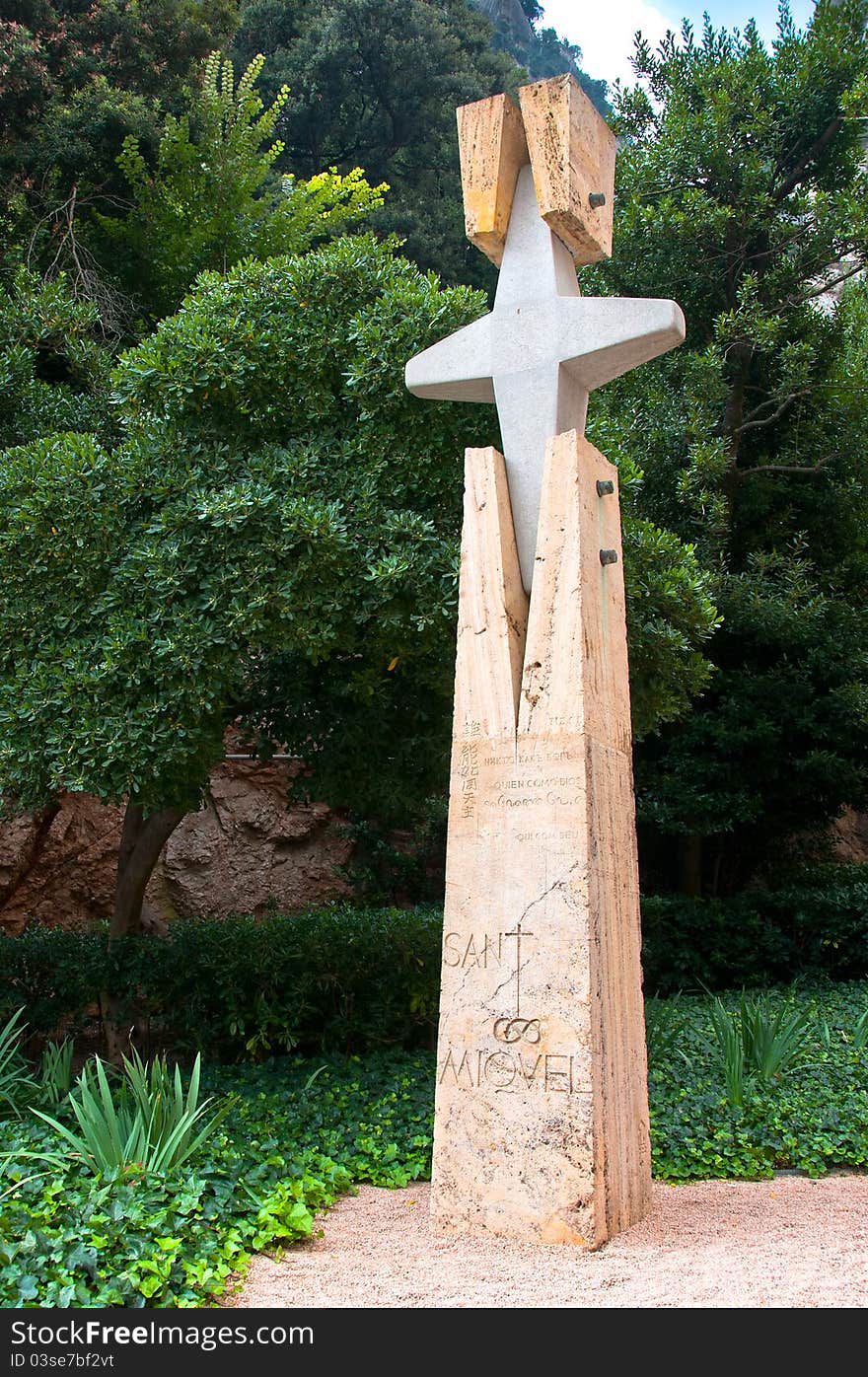 Montserrat cross