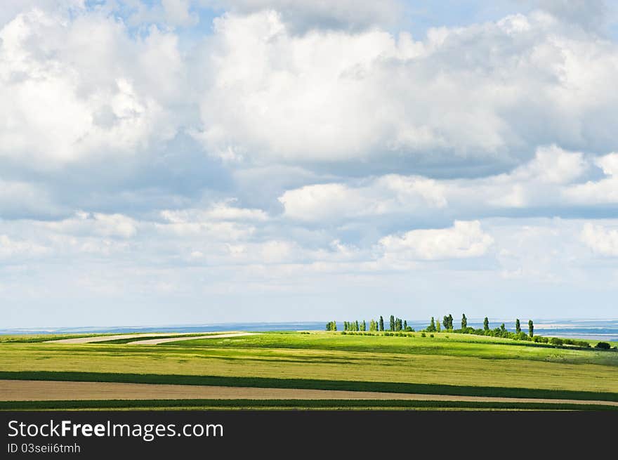 Rural/agricultural landscape from Moldova. Rural/agricultural landscape from Moldova.