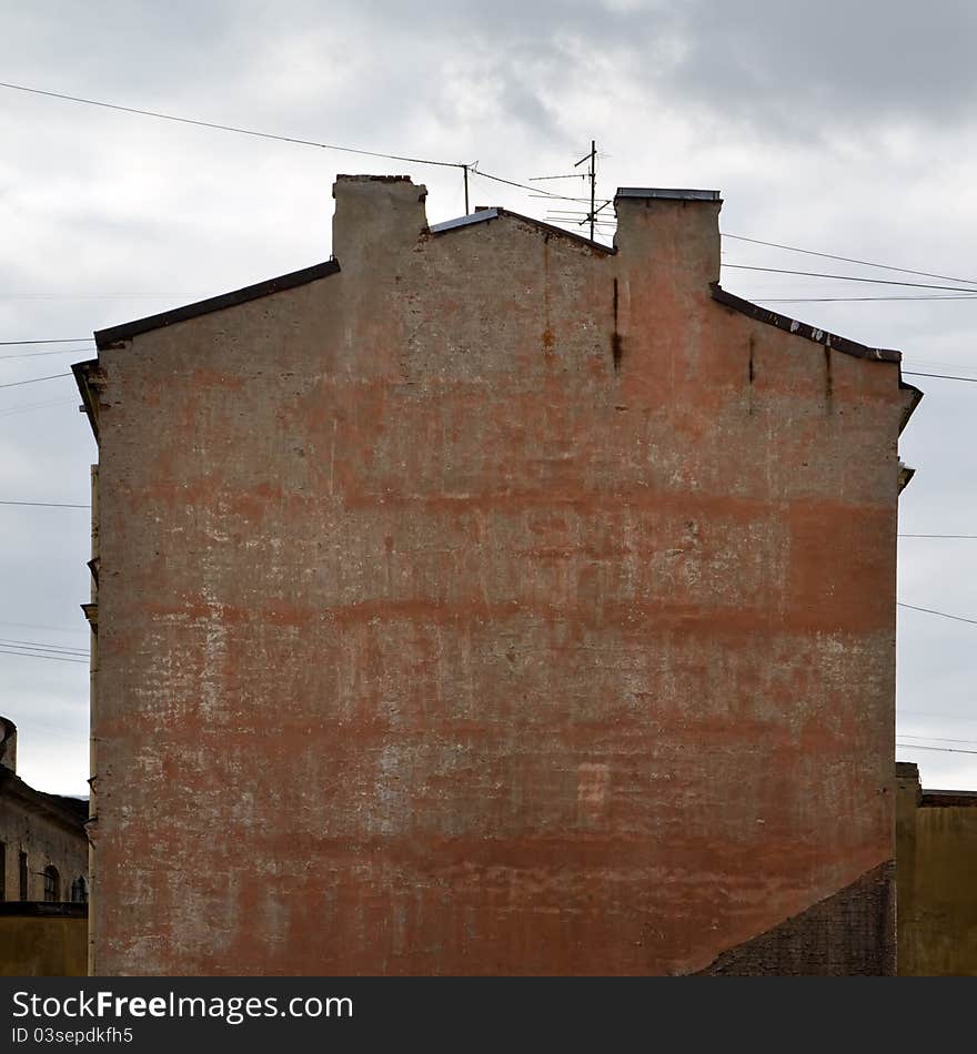 Grunge, textured wall of an old house. Grunge, textured wall of an old house