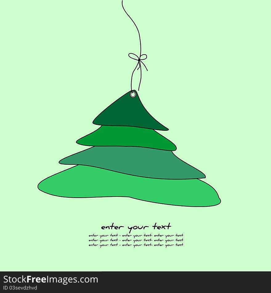 Funny background with Christmas decoration and space to insert their own text. Funny background with Christmas decoration and space to insert their own text