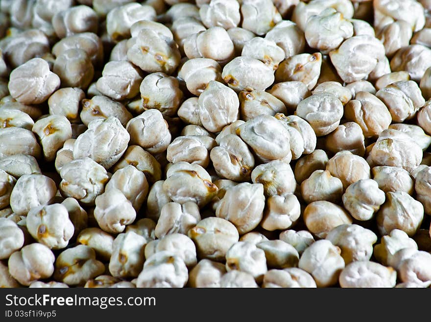 Texture of chickpea raw to cook. Texture of chickpea raw to cook