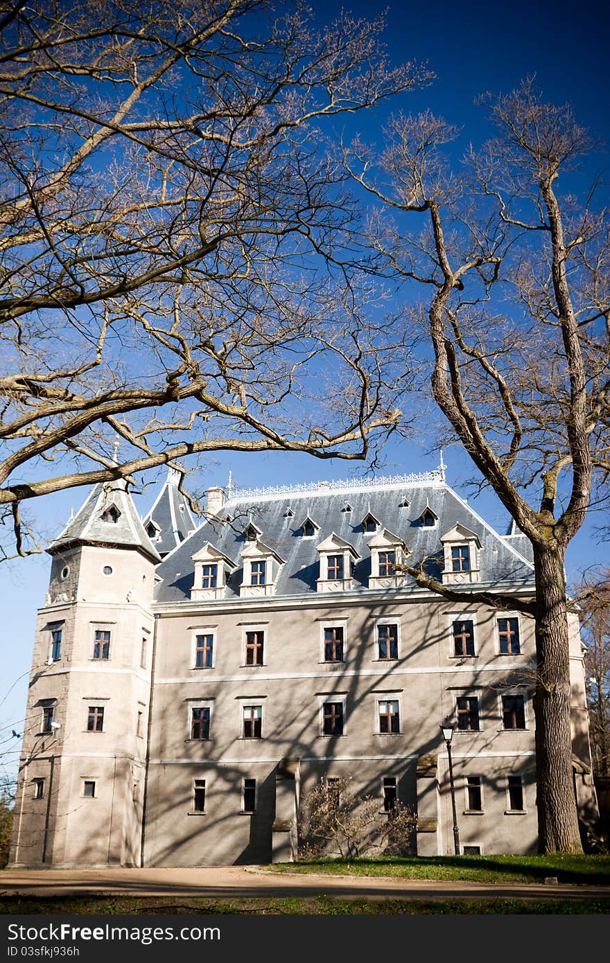 Castle In Goluchow, Poland