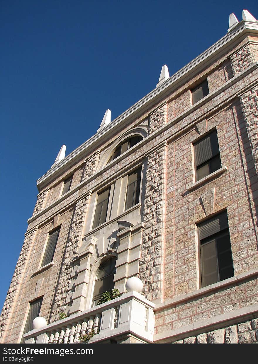 The Terra Sancta building in Jerusalem (catholic seminary)