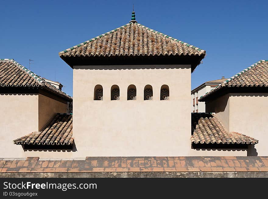 Typical Arab Palace In Granada