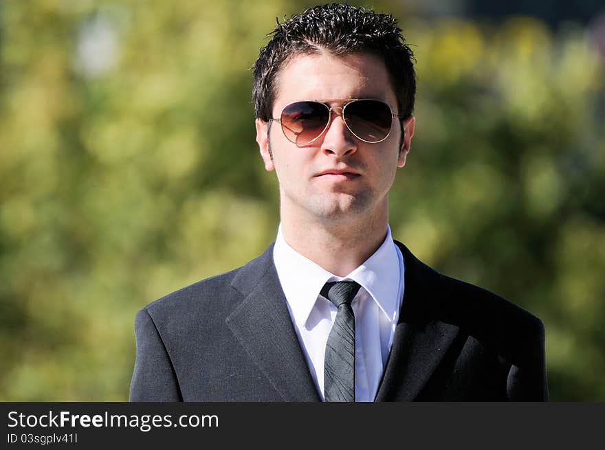 Businessman With Sunglasses