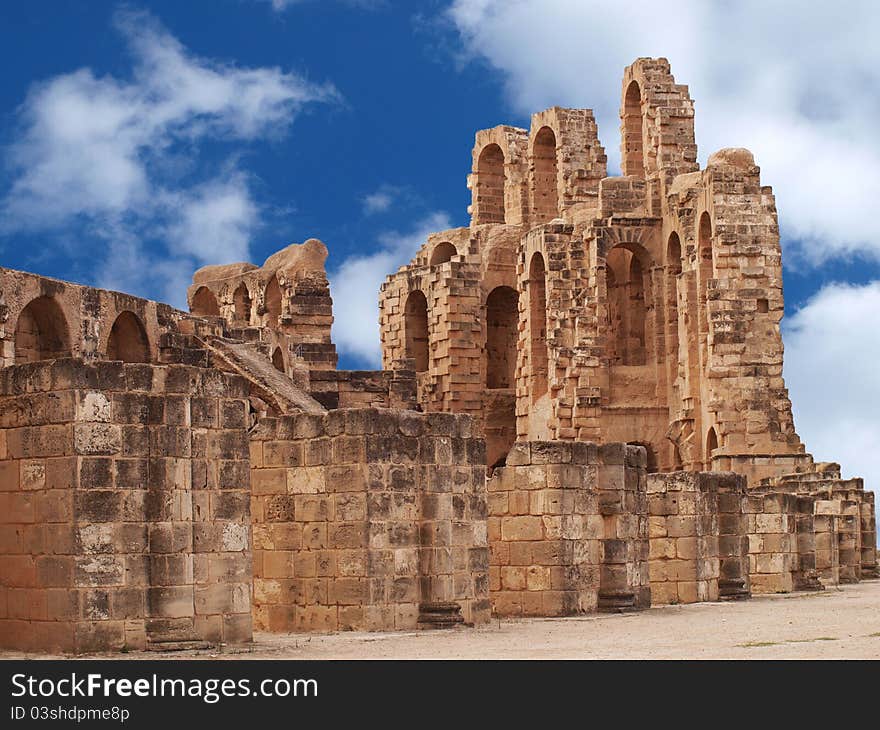 Amphitheater in El Djem