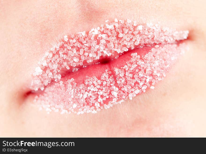 Sugar Lips Close-up