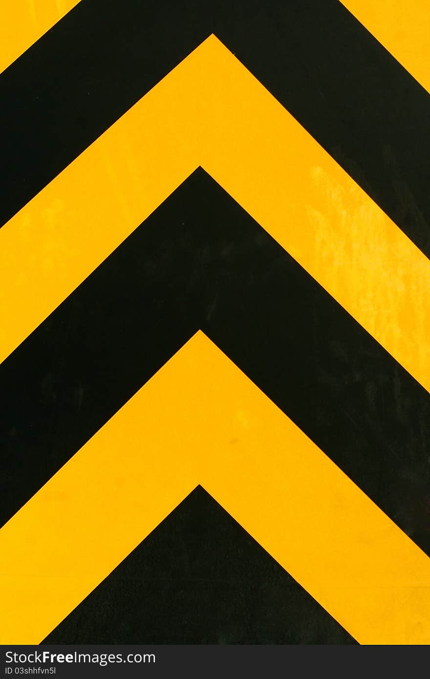 The Black Yellow Hazard Stripes