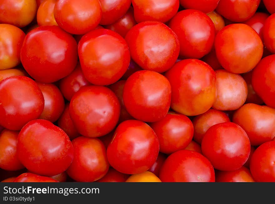 Fresh red tomato