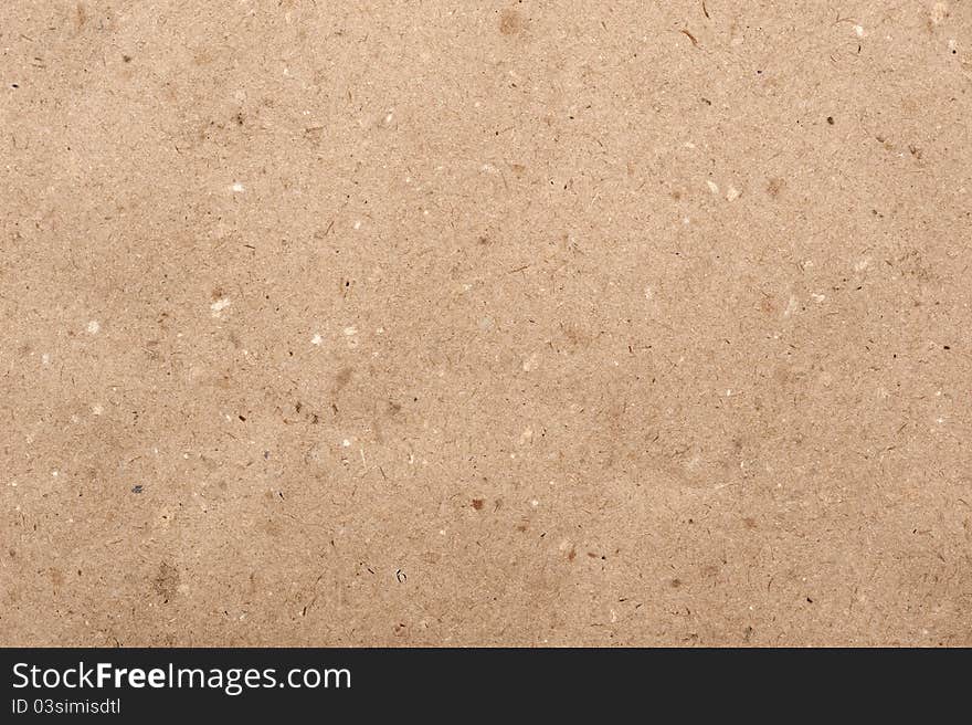 Natural brown recycled paper texture background