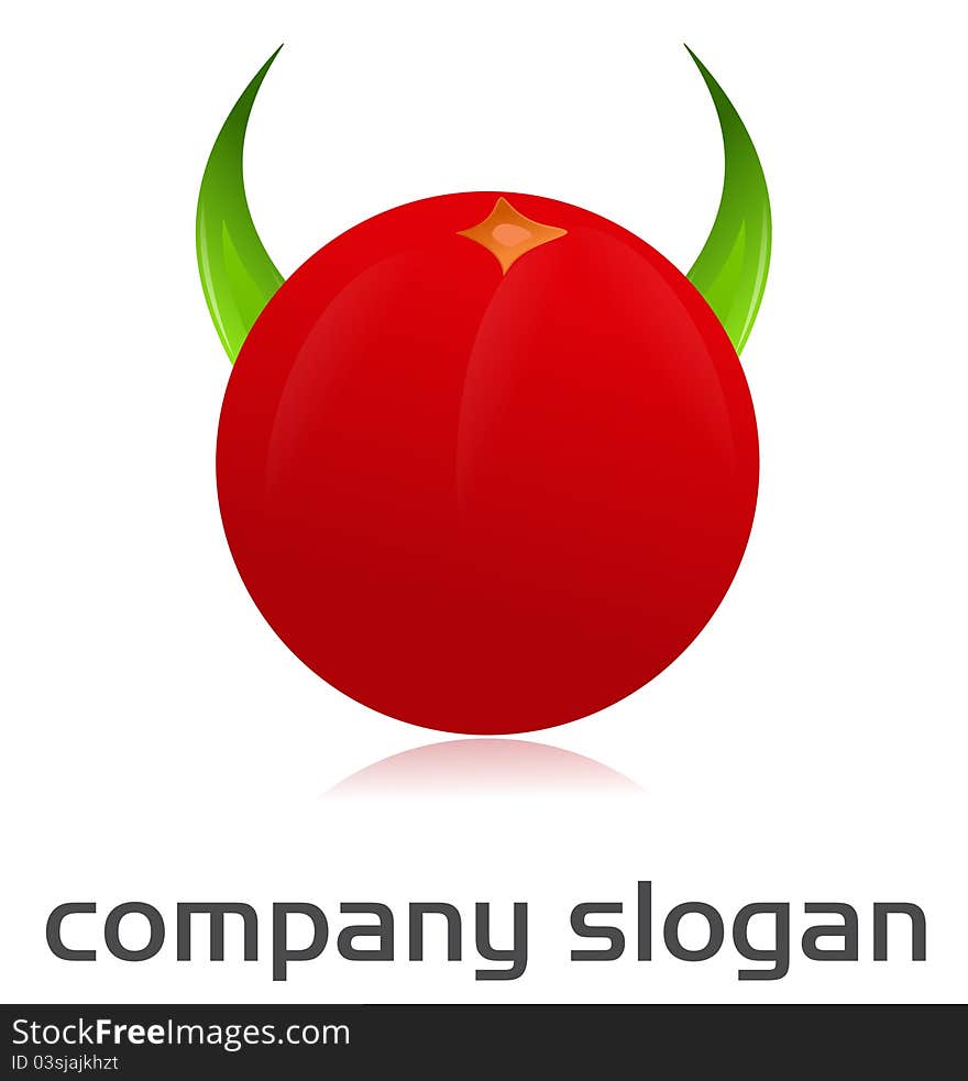 Angry tomato logo