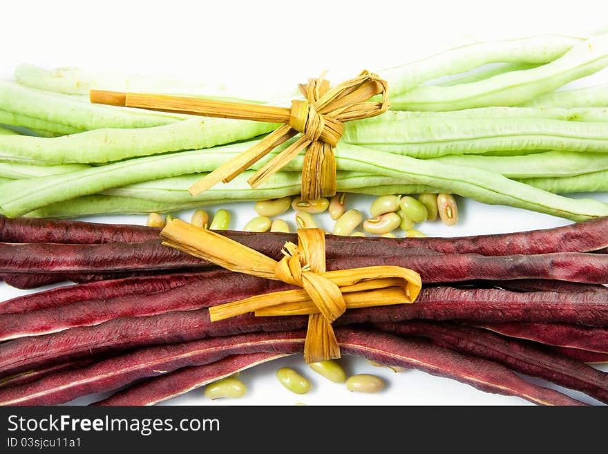 Two bundle of cowpea