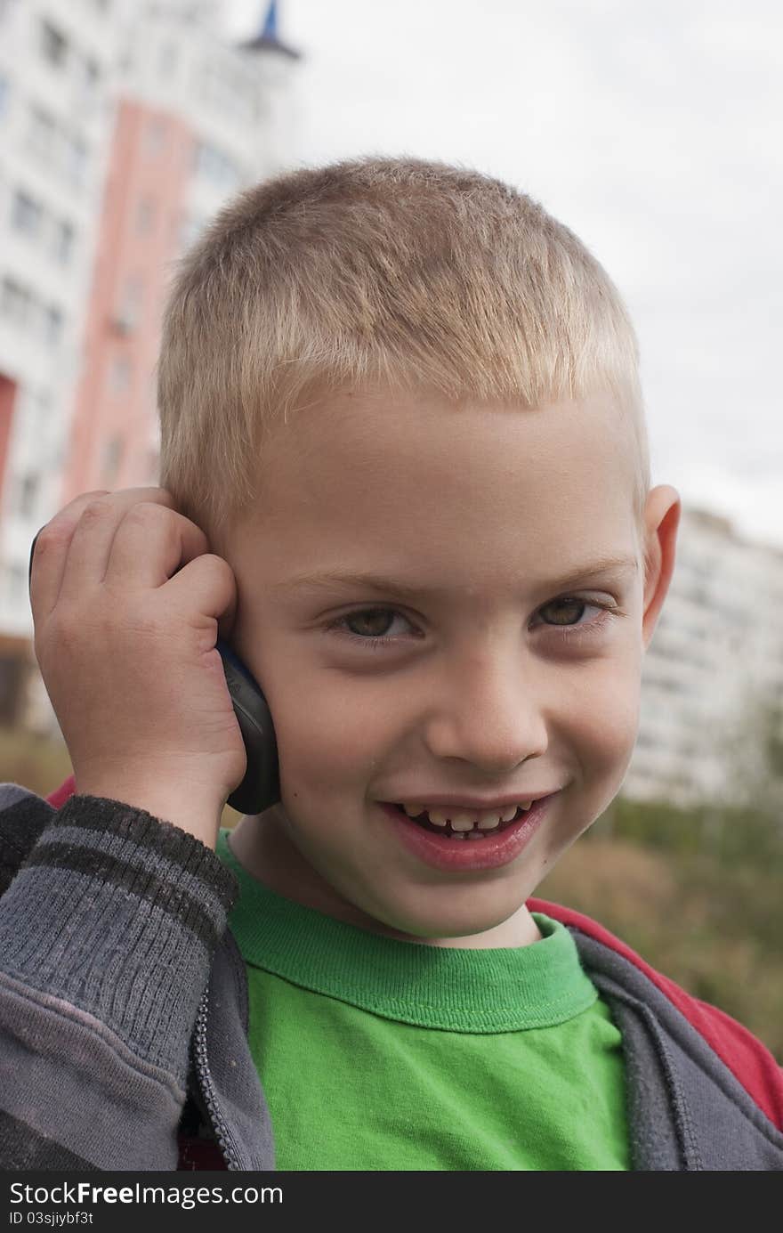 Portrait of the little boy