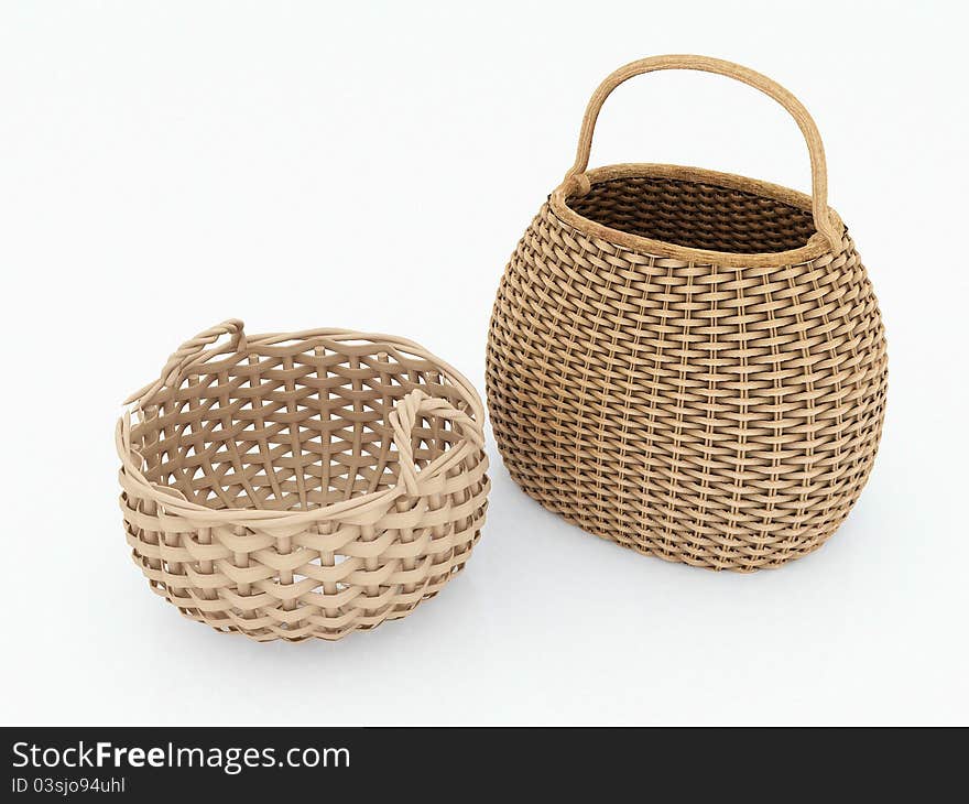 Wicker basket