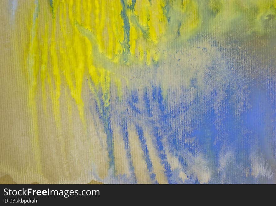 Abstract painted background