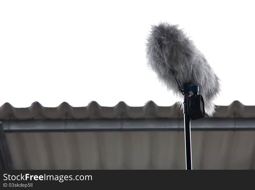 Microphone used in TV and film production