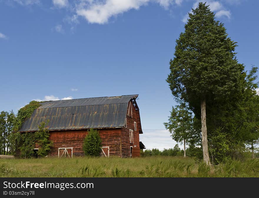 Red barn