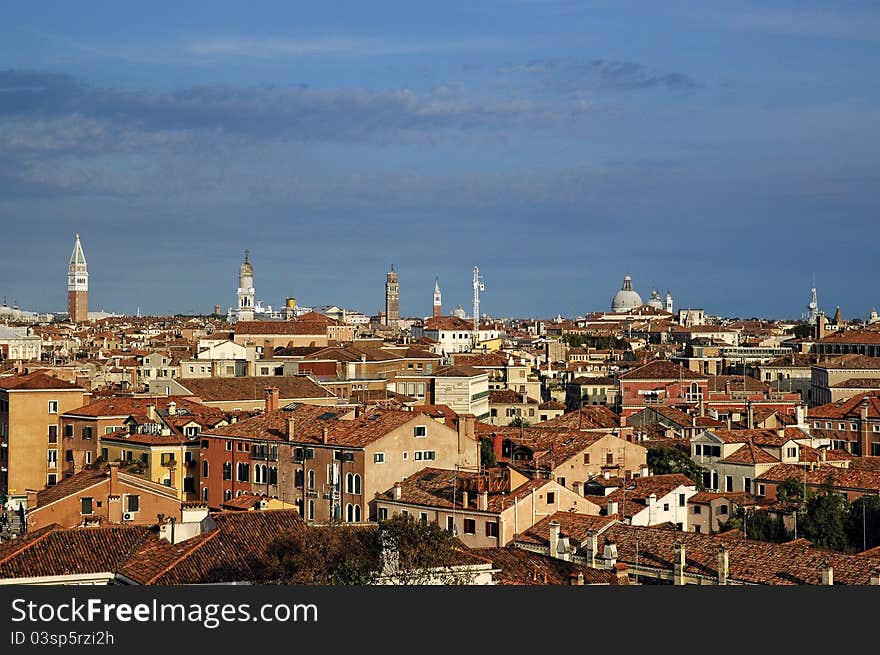 Venice From Roof