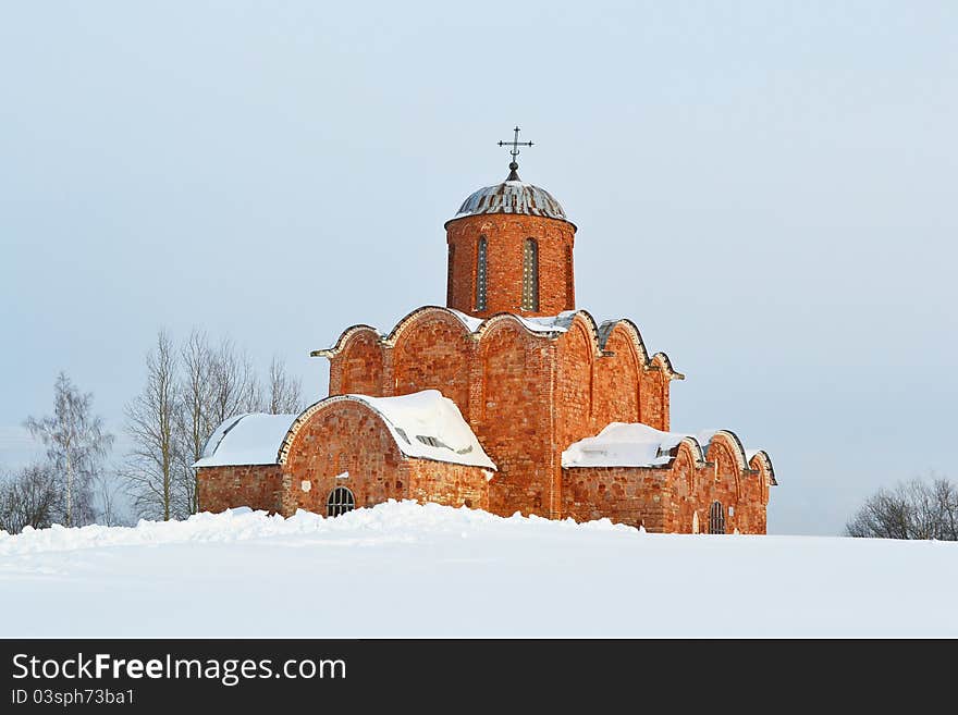 Old church in Veliky Novgorod.