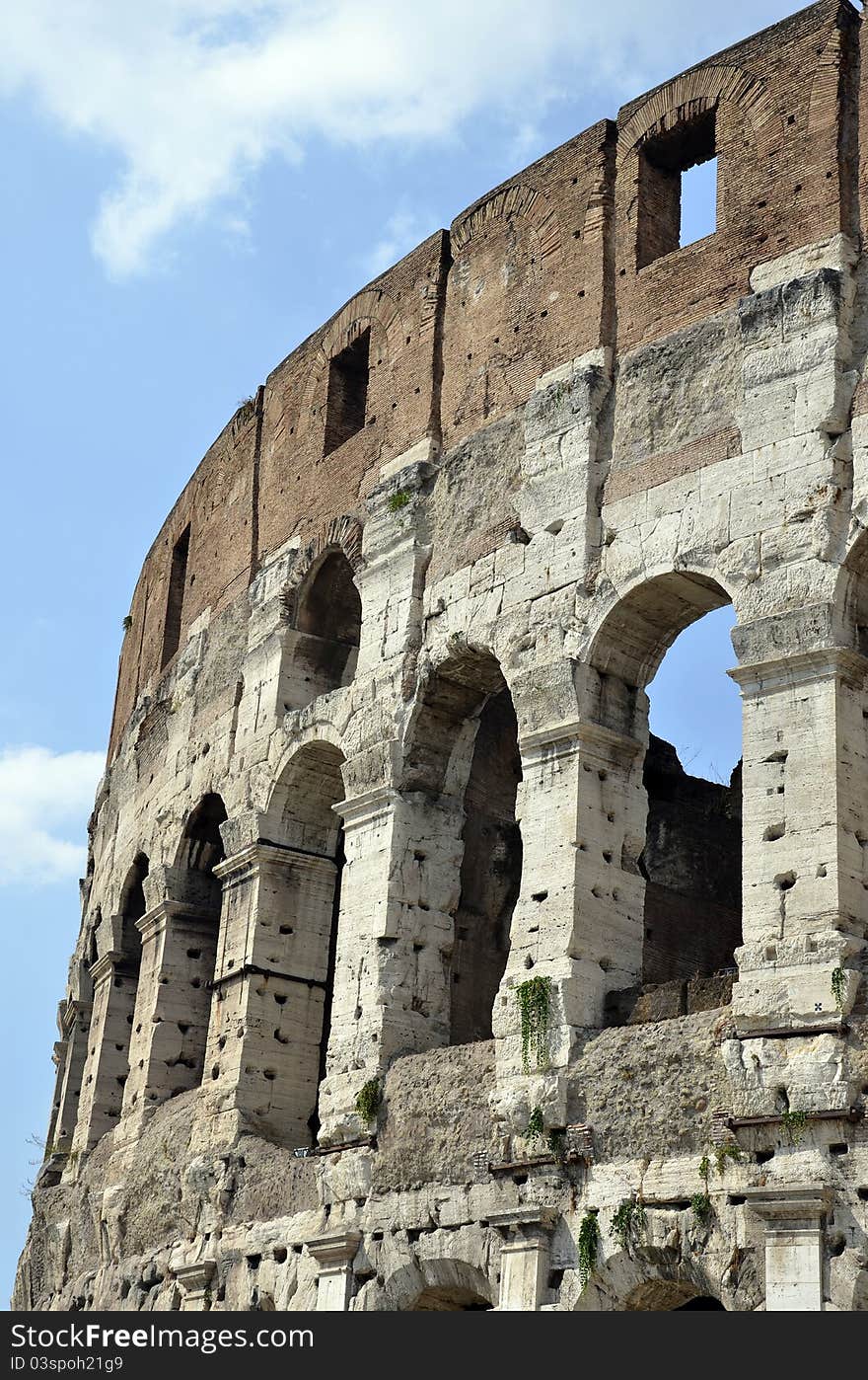 Coloseum walls