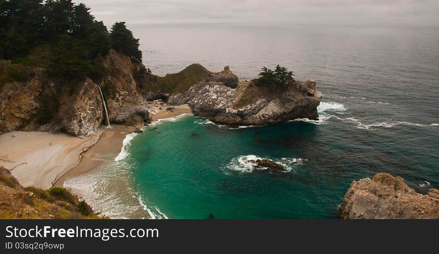 Big Sur Waterfall