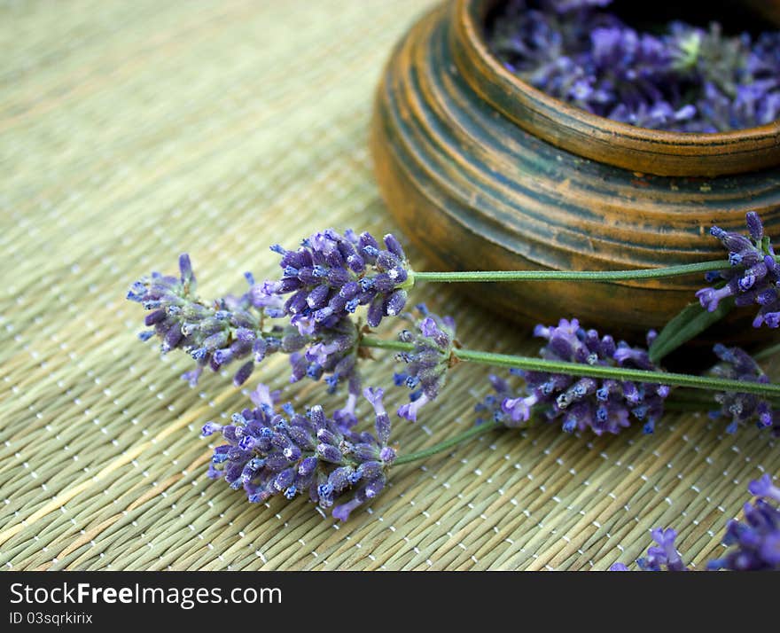 Lavender is one of the ingrredient in the treatment