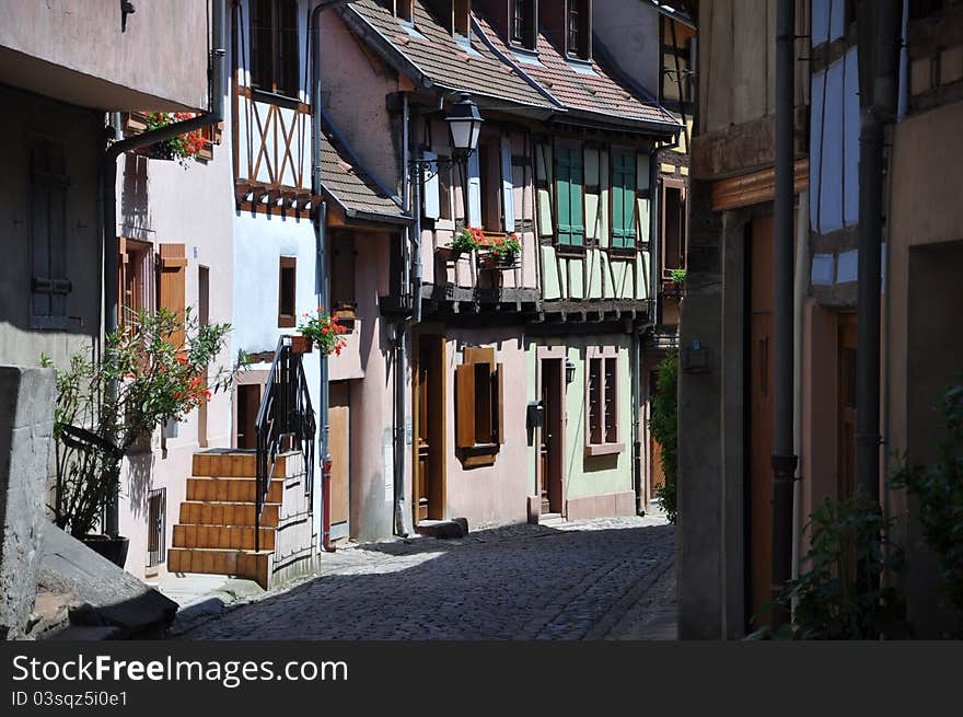 Street Scene Alsace