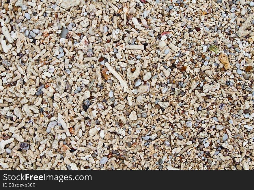 Stone pattern along the coast of Thailand. Stone pattern along the coast of Thailand.